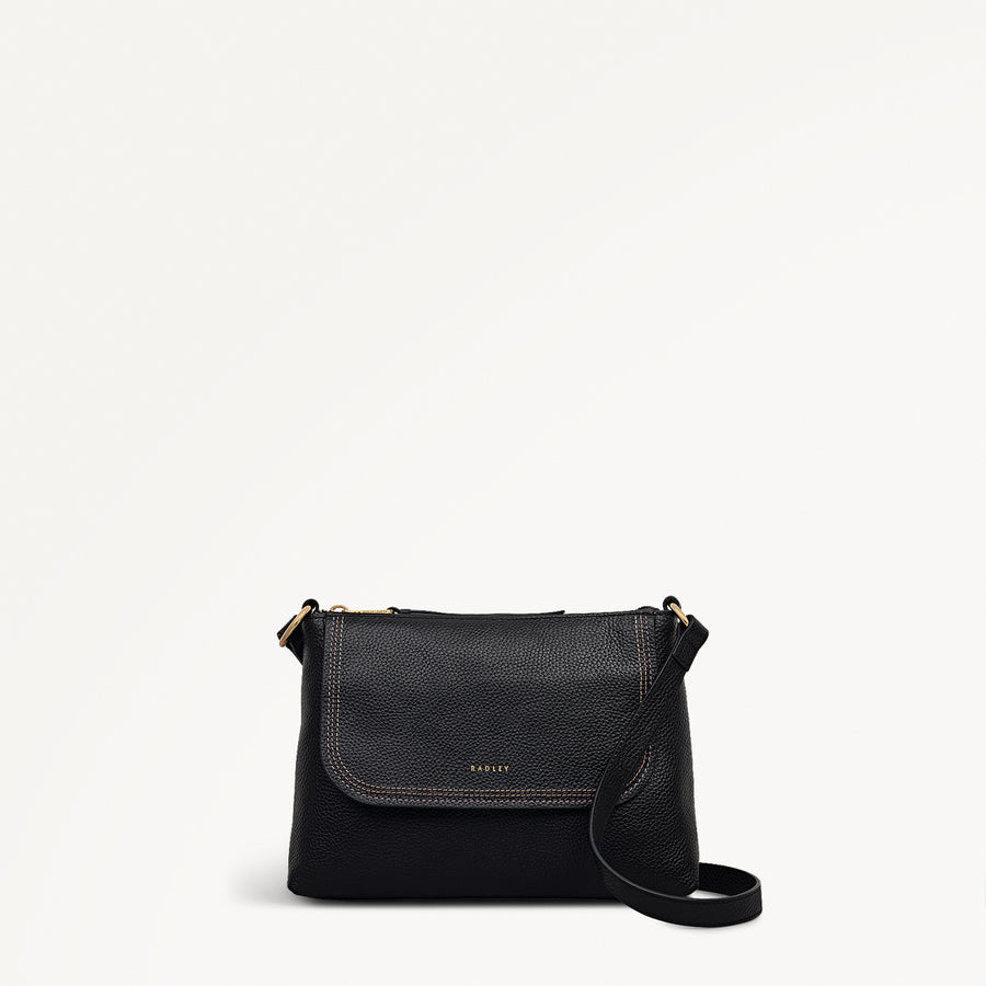 Colwyn Road Small Ziptop Cross Body Black - 111951