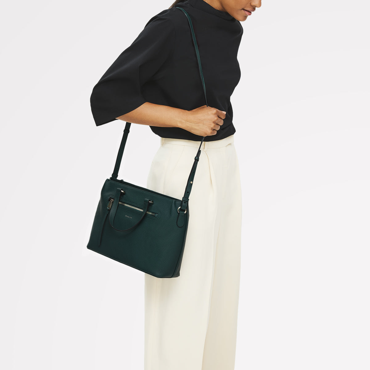 バッグ tricky Women's Medium Ziptop Grab | Kendal Terrace - Canvas AW25 | Radley