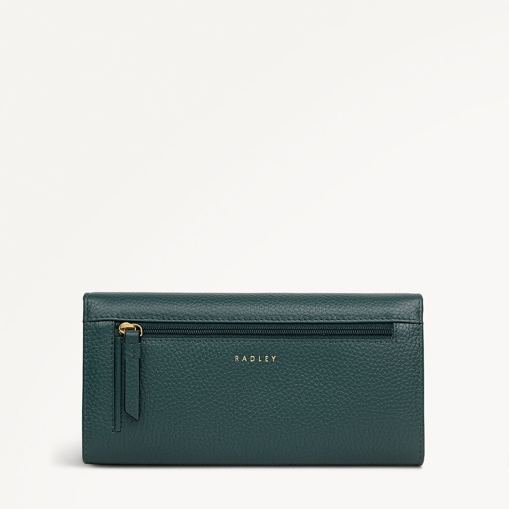 Loyal Radley Leather Extra Large Flapover Wallet in Cedar - 111969