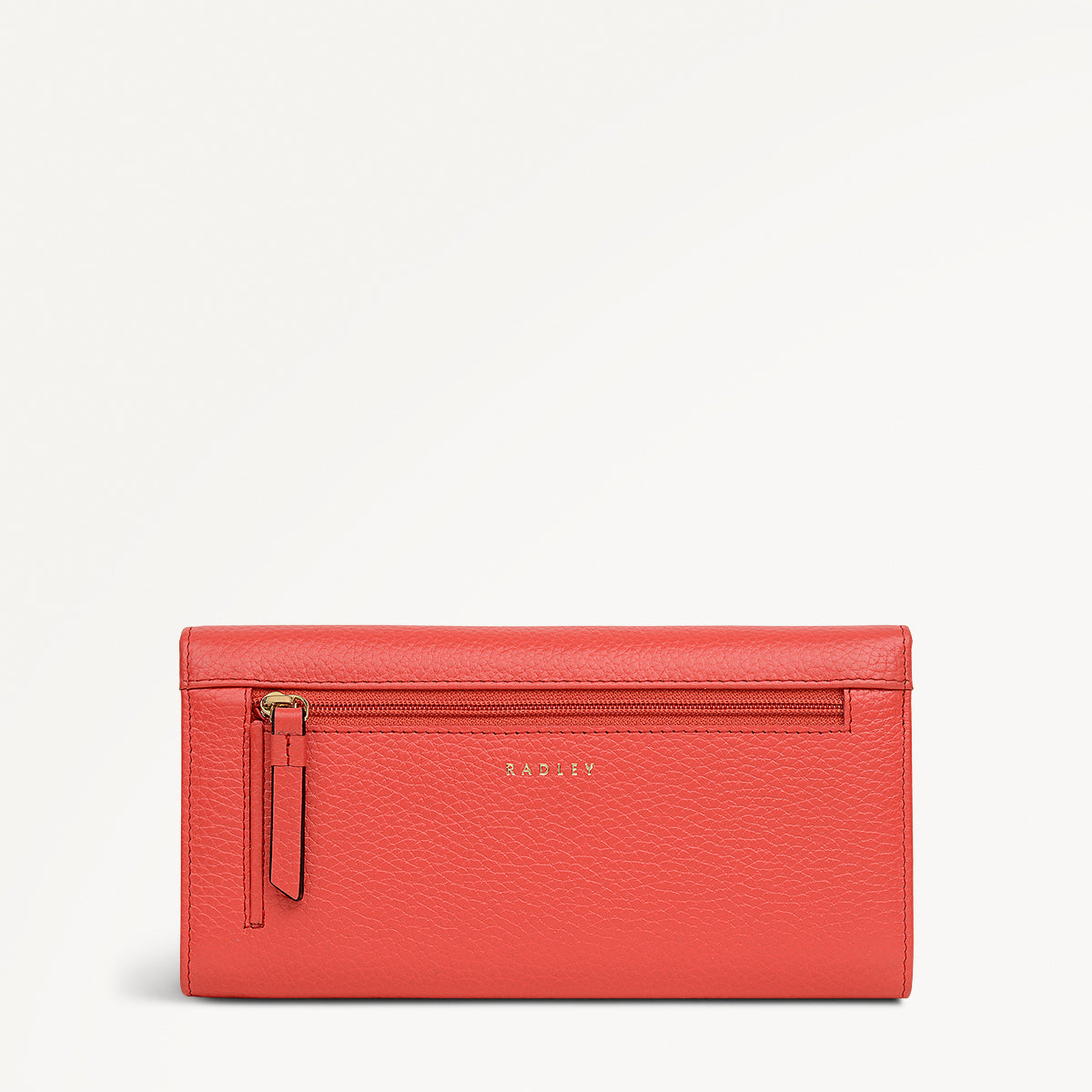Loyal Radley Leather Extra Large Flapover Purse in Luscious Red - 111972