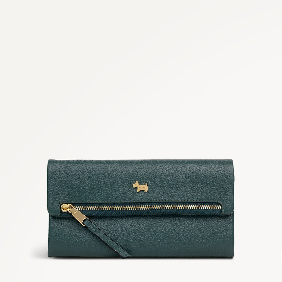 Pickwick Large Flapover Wallet Cedar - 111974