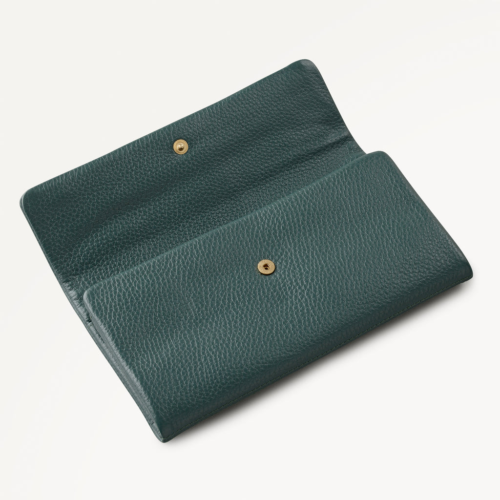 RADLEY London Large Leather Flapover Matinee Purse Wallet Puffy in RADLEY London Large Leather Flapover Matinee Purse Wallet Puffy in