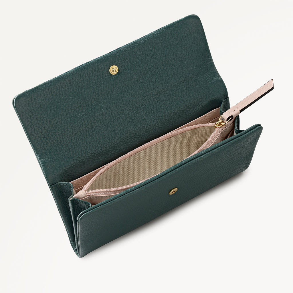 Pickwick Large Flapover Wallet Cedar - 111974