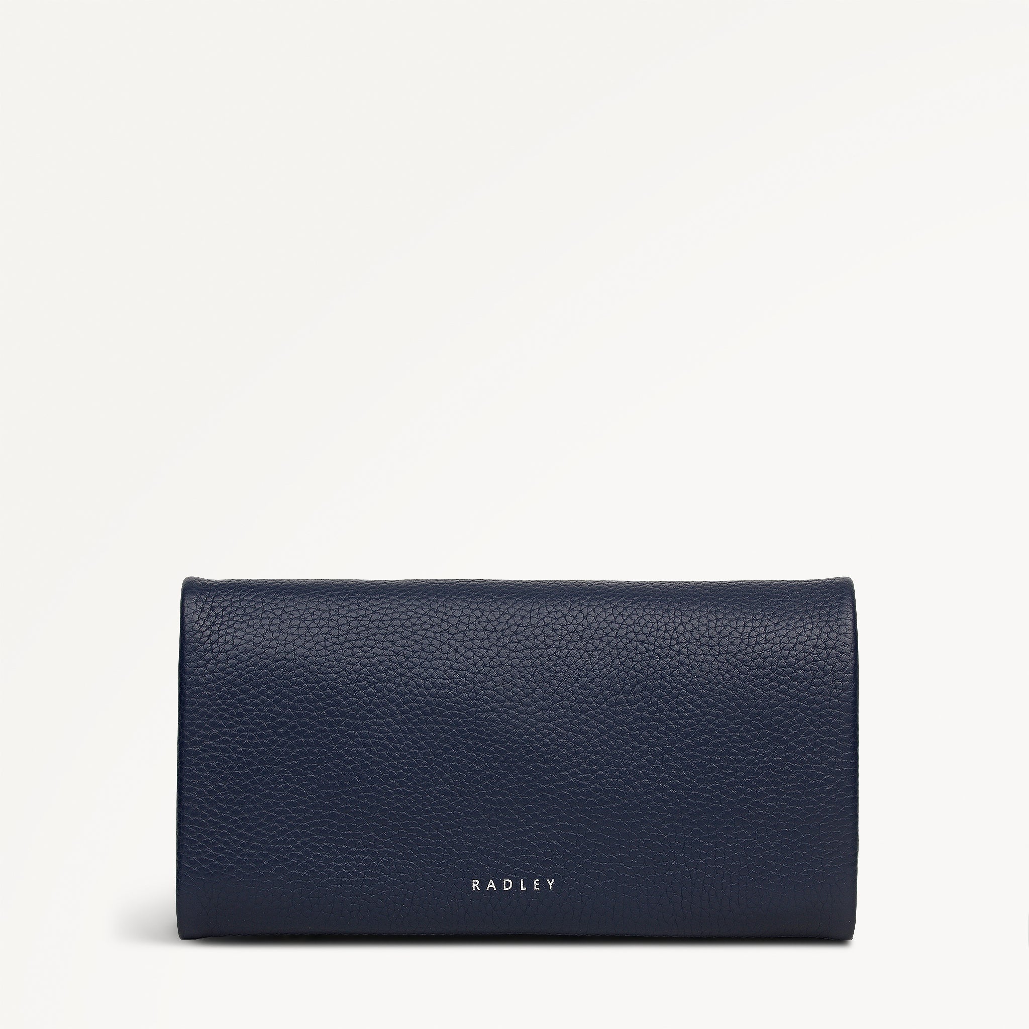 Pickwick Leather Large Flapover Wallet in Ink - 111975
