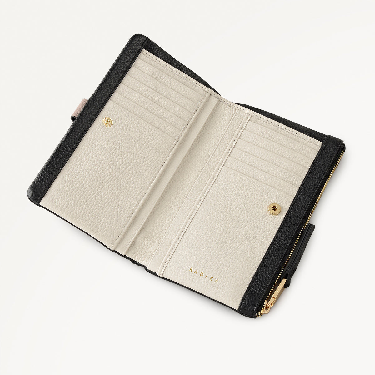 Waterloo Way Large Bifold Purse Black - 111977