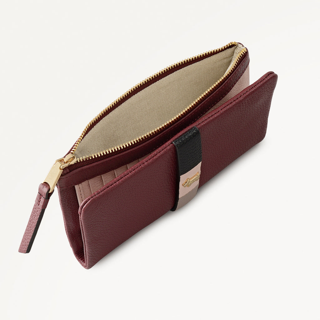 Waterloo Way Large Bifold Purse Merlot - 111978