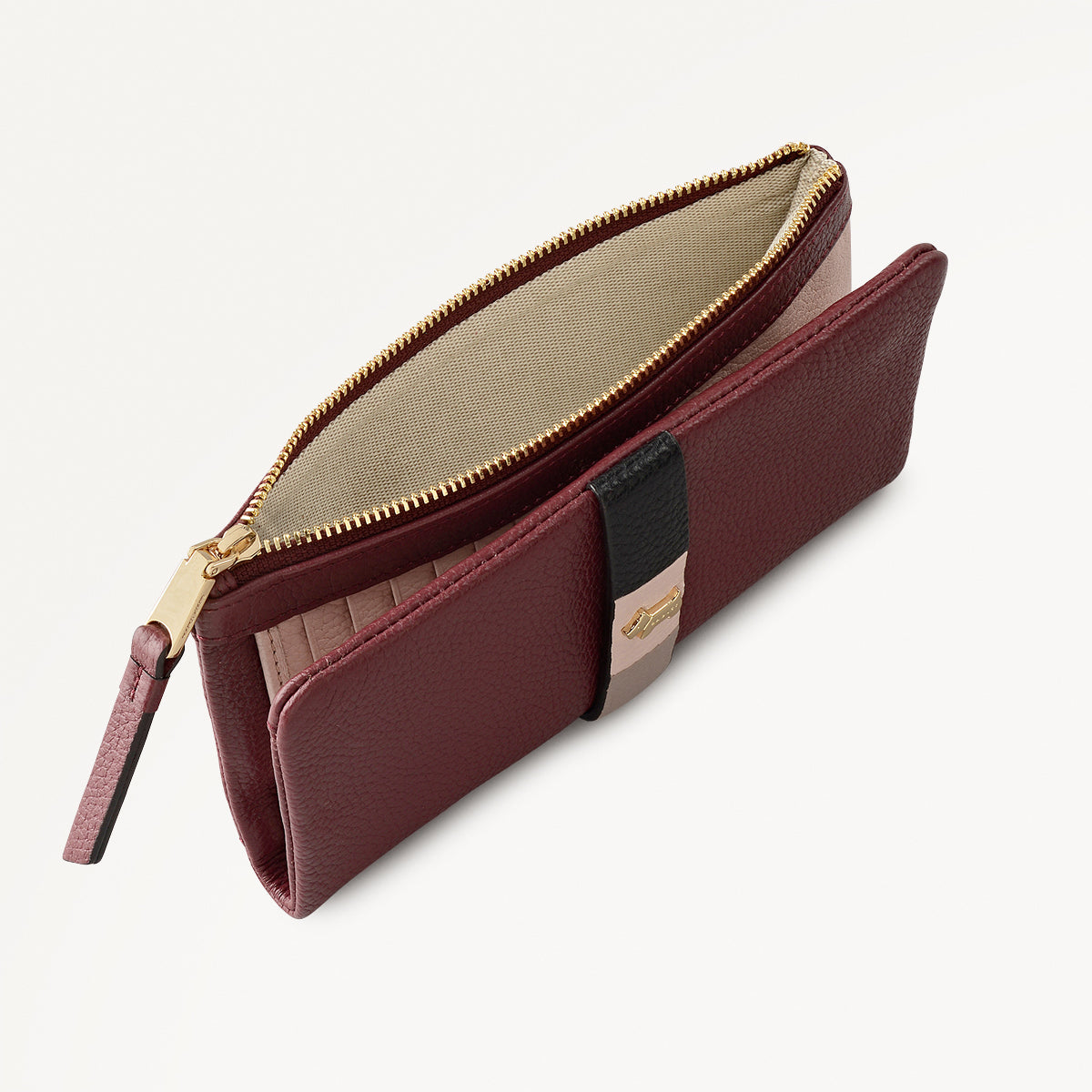 Waterloo Way Large Bifold Purse Merlot - 111978