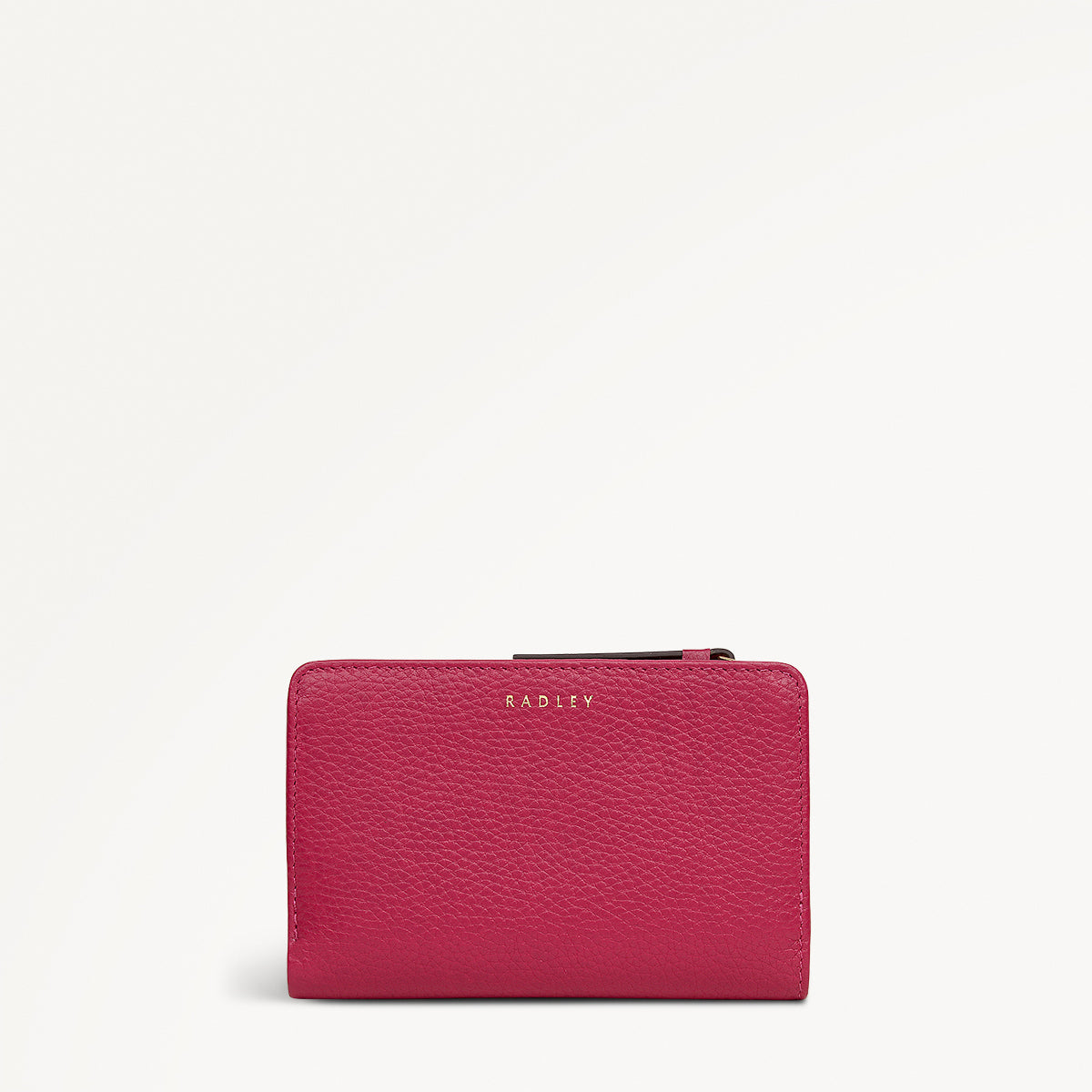 Loyal Radley Leather Medium Bifold Wallet in Dark Rose - 111984