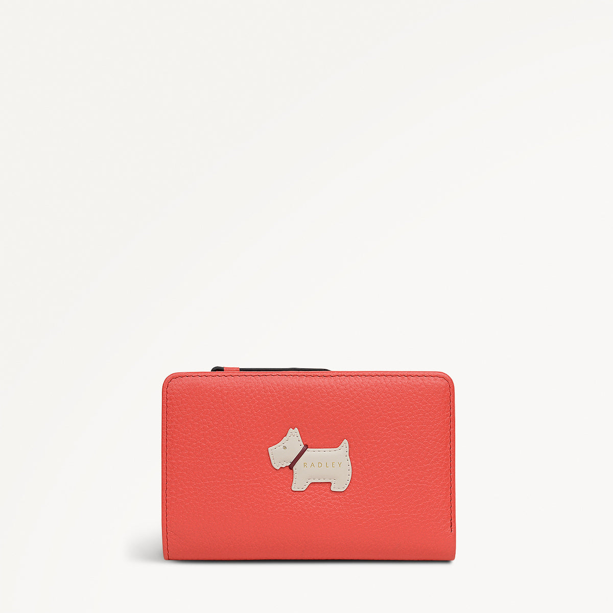 Loyal Radley Leather Medium Bifold Wallet in Luscious Red - 111985