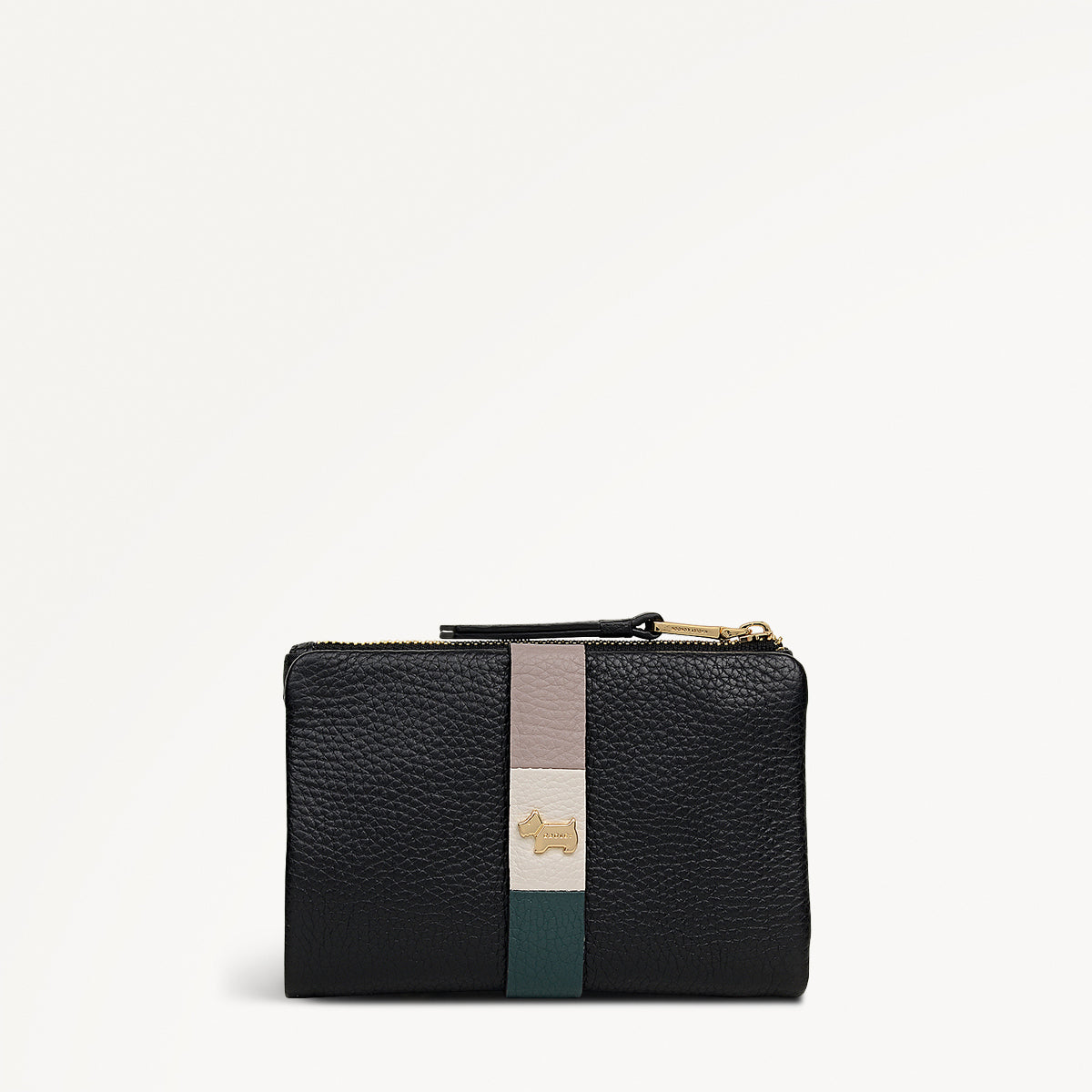 Waterloo Way Leather Medium Bifold Purse in Black - 111989