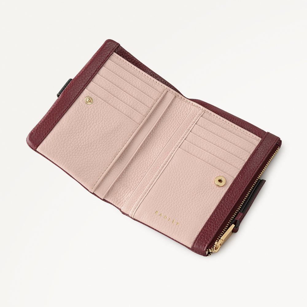 Waterloo Way Medium Bifold Purse Merlot - 111990