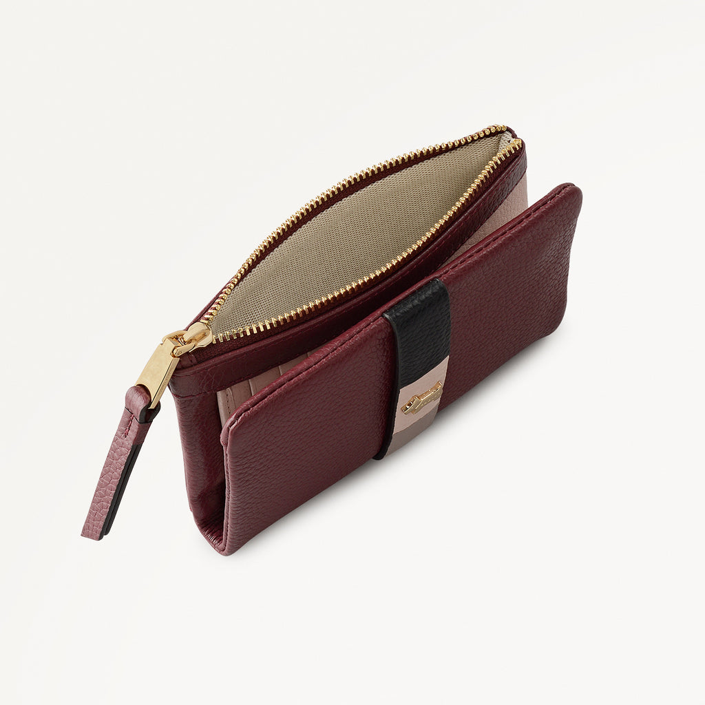 Waterloo Way Medium Bifold Purse Merlot - 111990