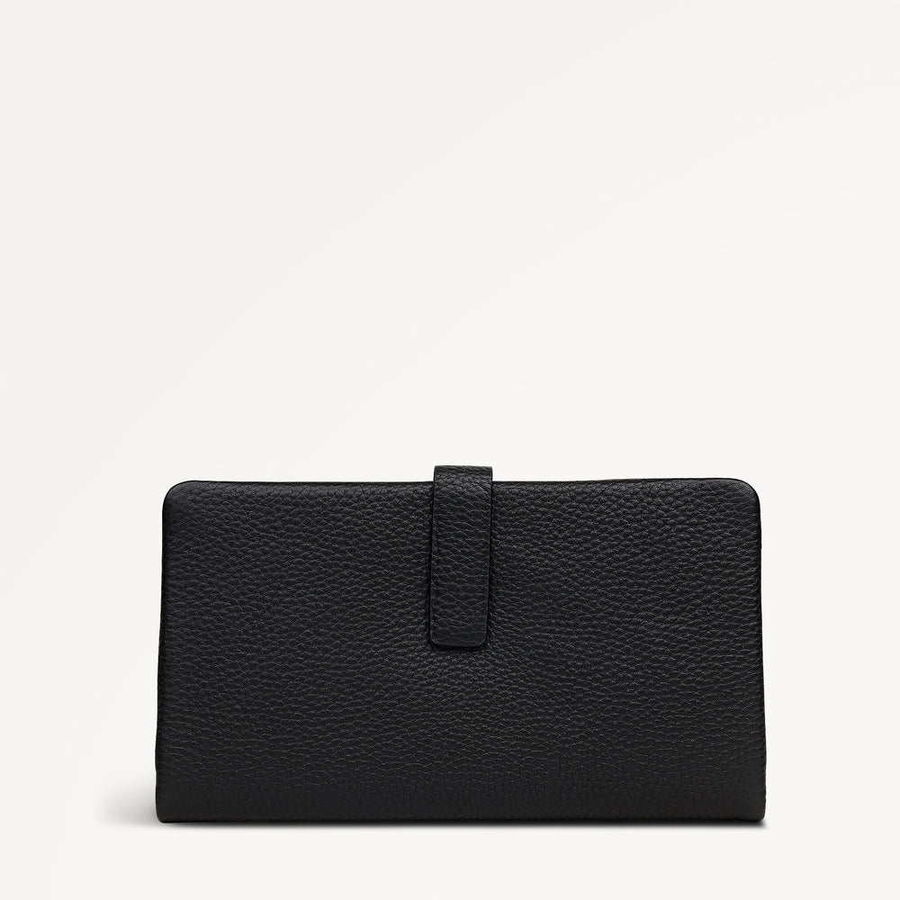 Pickwick Leather Large Phone Wristlet in Black - 111996
