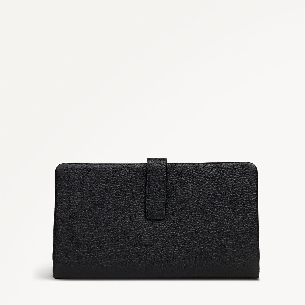 Pickwick Leather Large Phone Wristlet in Black - 111996