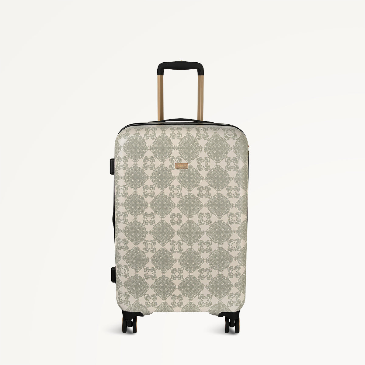 Radely Crochet 4 Wheel Medium Suitcase in Olive Green  - 112012
