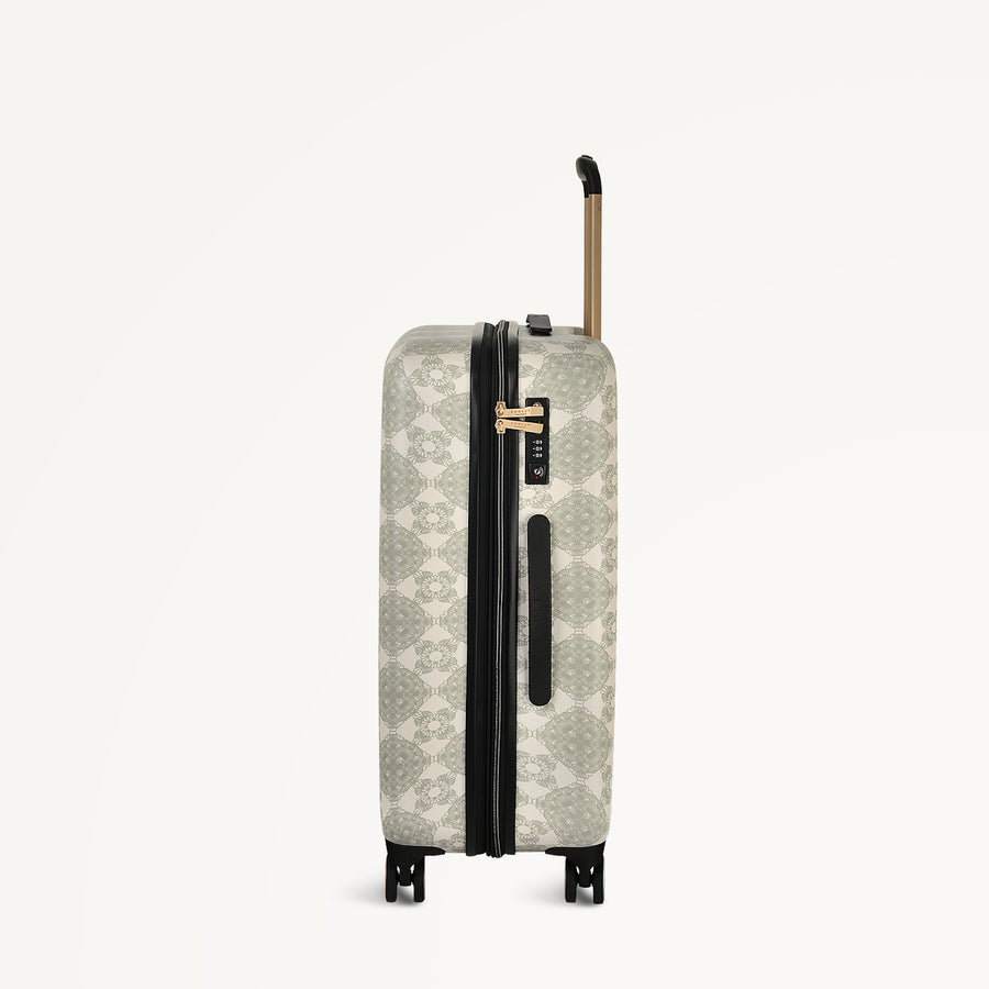 Radely Crochet 4 Wheel Medium Suitcase in Olive Green  - 112012