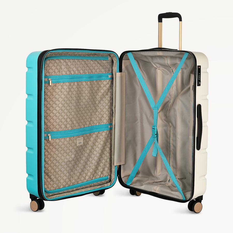 Lexington Colour 4 Wheel Large Suitcase Maldives - 112014