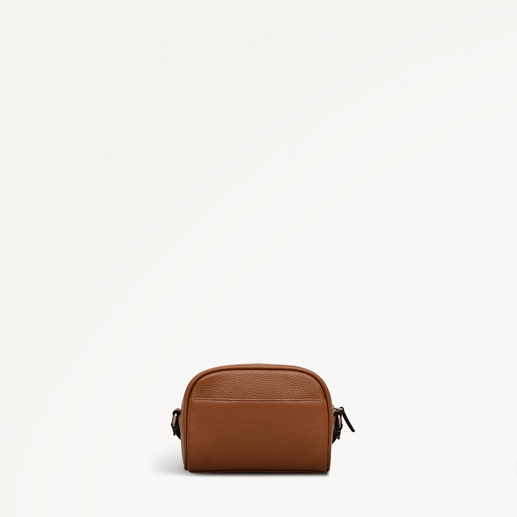 The Daily Small Zip Around Cross Body Toffee - 112018