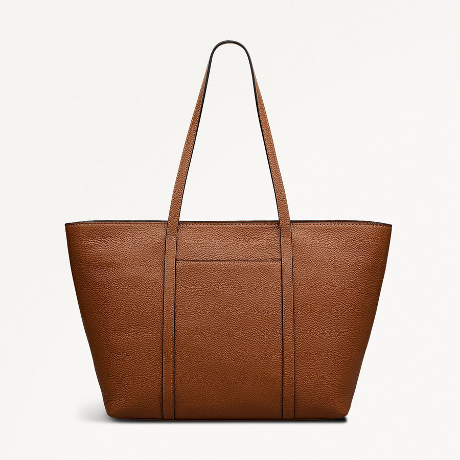 The Weekly Large Ziptop Tote Toffee - 112021