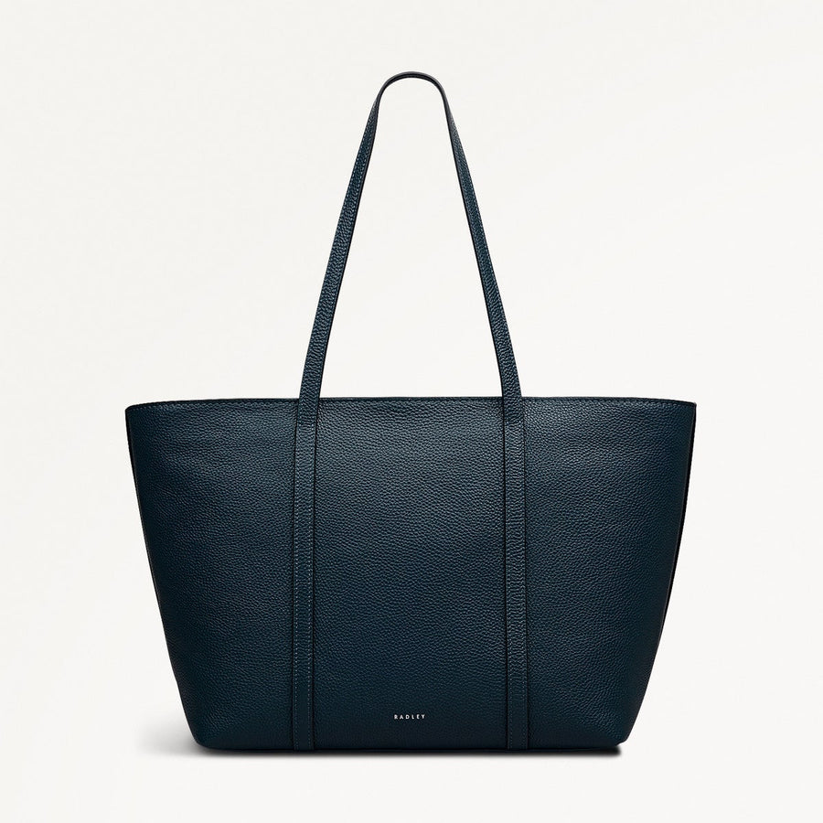 The Weekly Large Ziptop Tote Teal - 112022