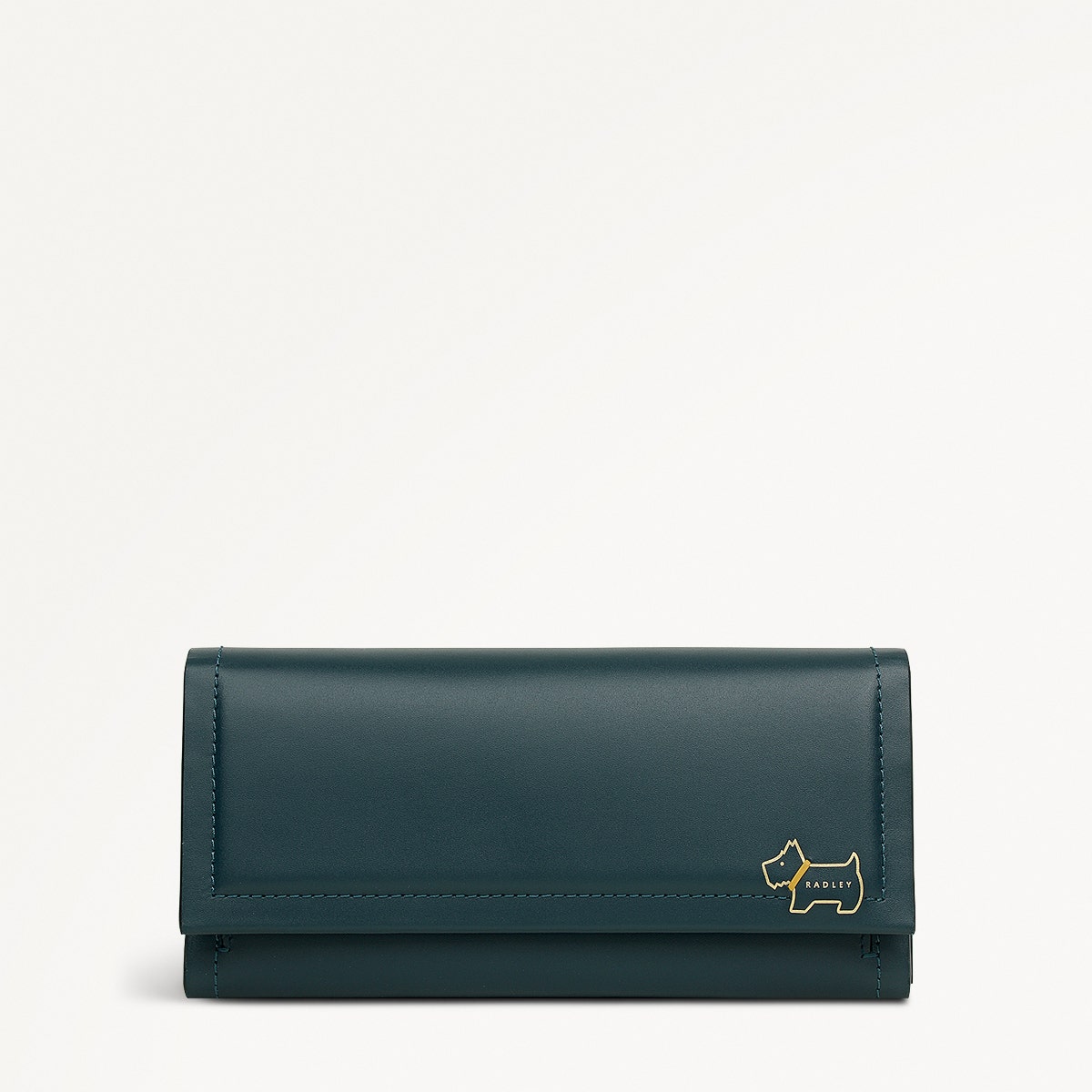 Heritage Lane Large Flapover Wallet in Teal - 112024