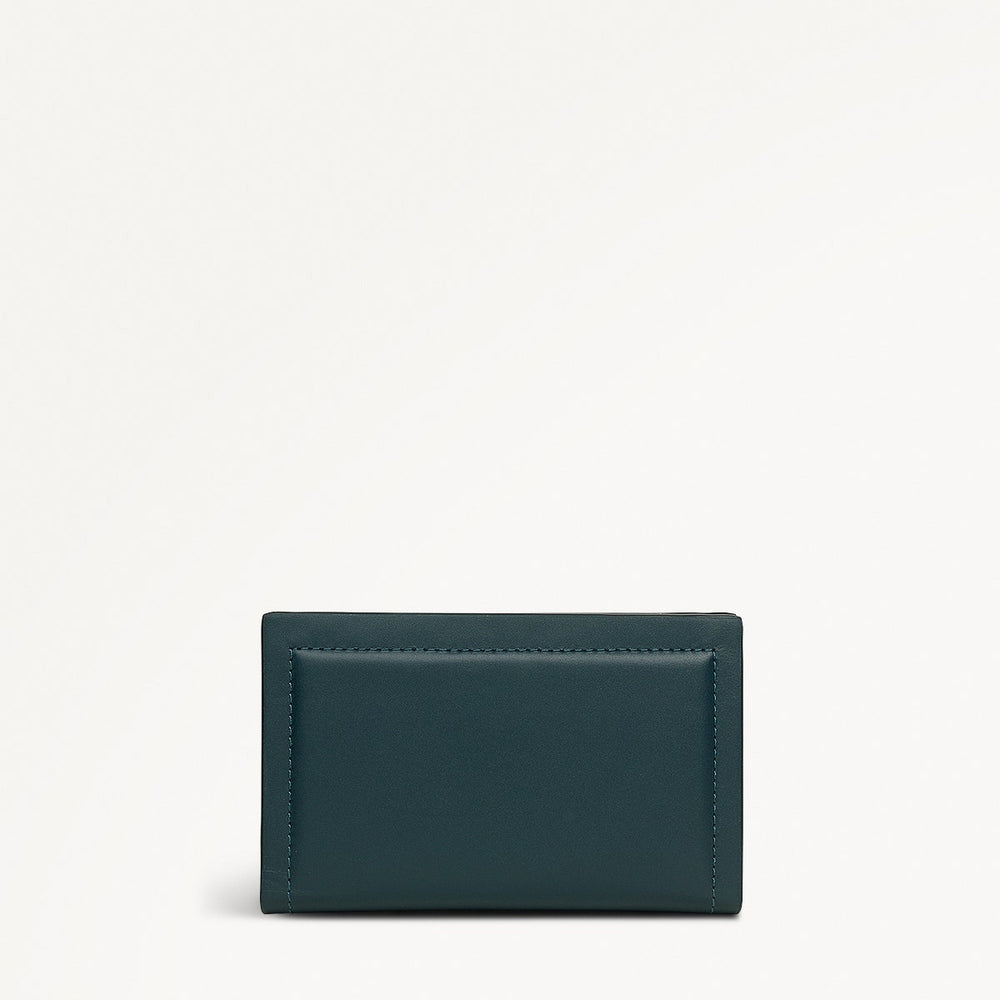 Heritage Lane Medium Bifold Wallet in Teal - 112025