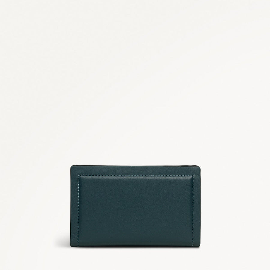 Heritage Lane Medium Bifold Wallet in Teal - 112025