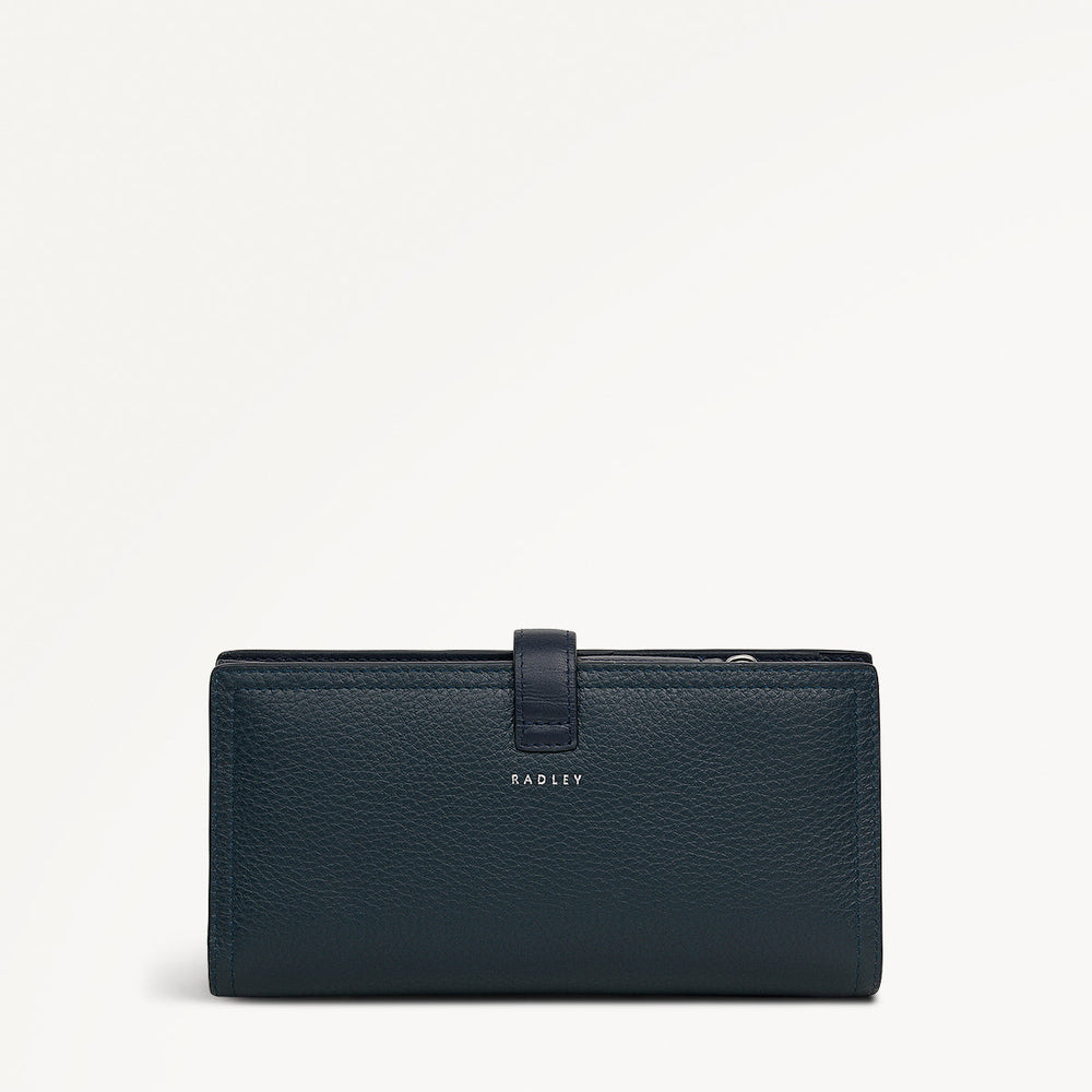 Willis Street Leather Large Bifold Wallet in Teal - 112030