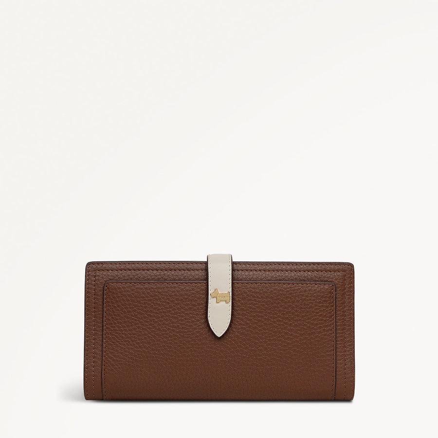 Willis Street Leather Large Bifold Wallet in Chocolate - 112032