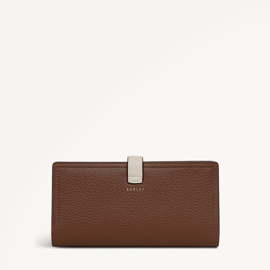 Willis Street Leather Large Bifold Wallet in Chocolate - 112032