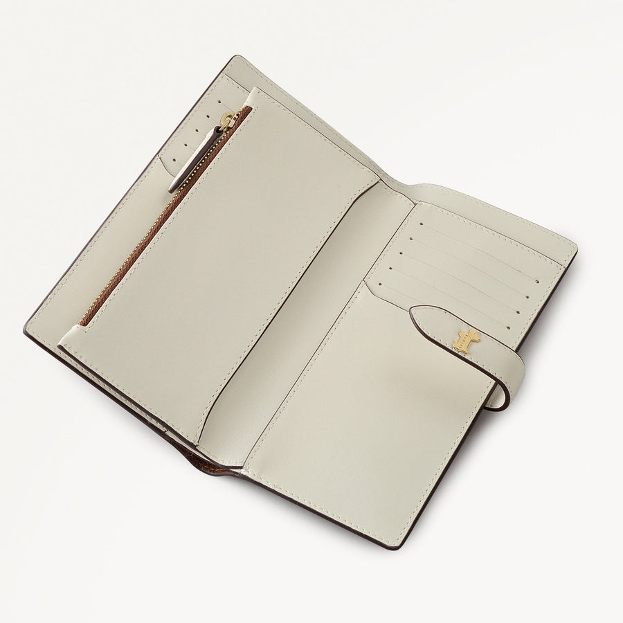 Willis Street Leather Large Bifold Wallet in Chocolate - 112032