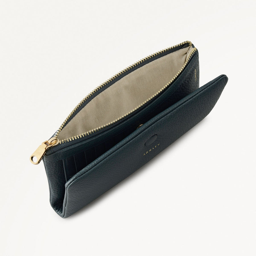 Mallow Street Large Bifold Wallet in Teal - 112040