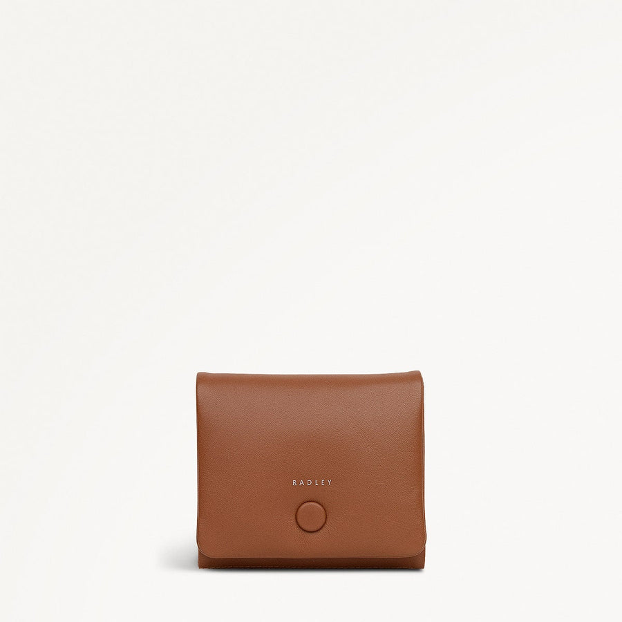Mallow Street Medium Folded Wallet in Toffee - 112043