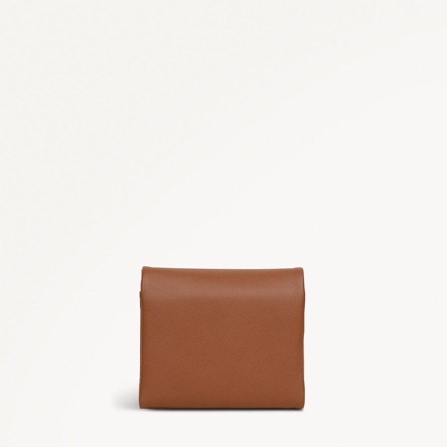 Mallow Street Medium Folded Wallet in Toffee - 112043