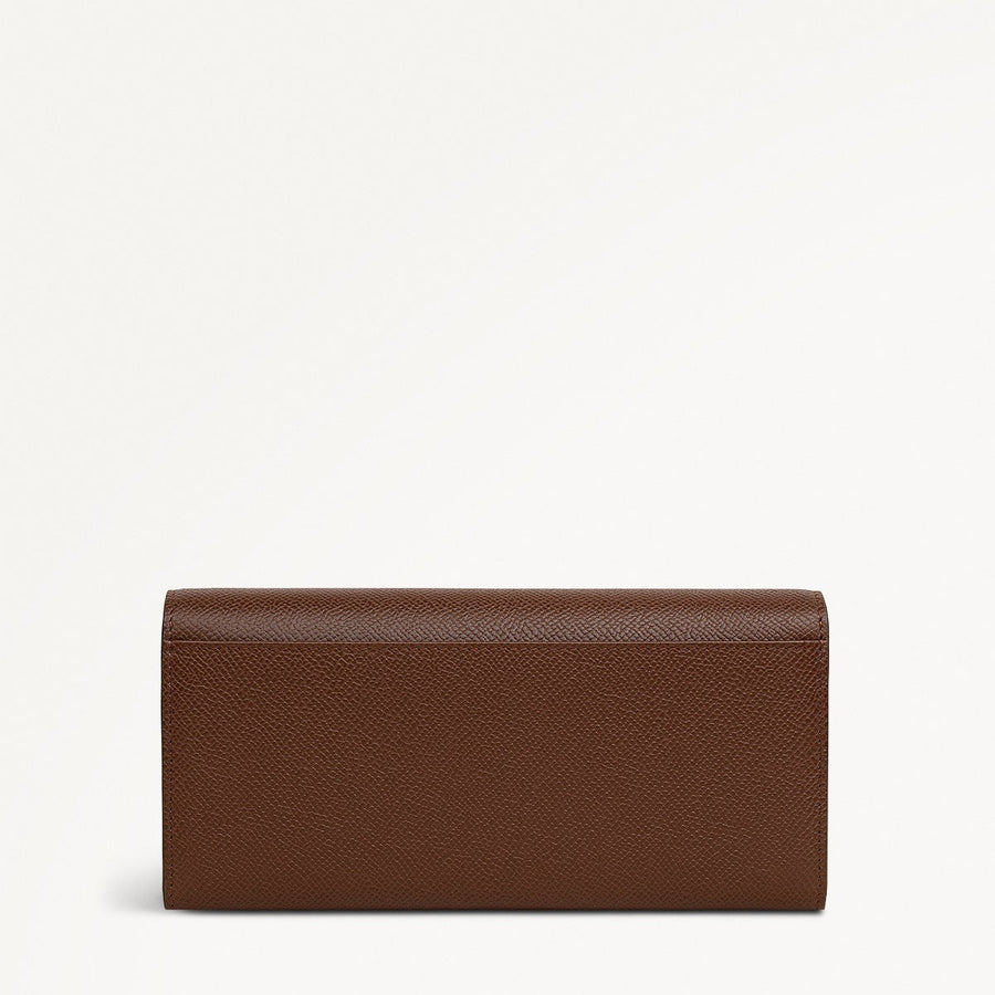 Picton Place Large Flapover Wallet in Chocolate - 112052