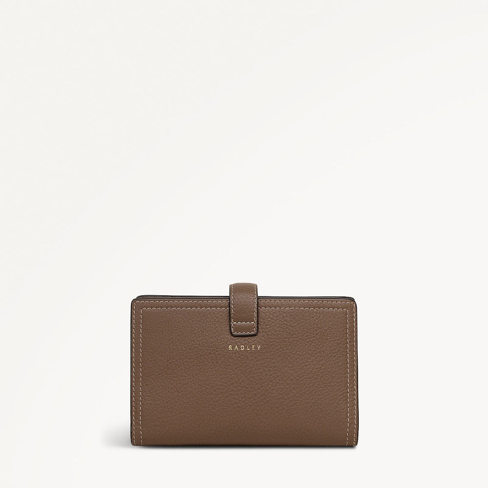 Willis Street Leather Medium Bifold Wallet in Coffee - 112071