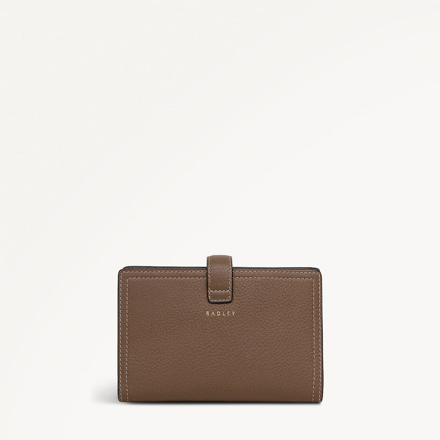 Willis Street Leather Medium Bifold Wallet in Coffee - 112071