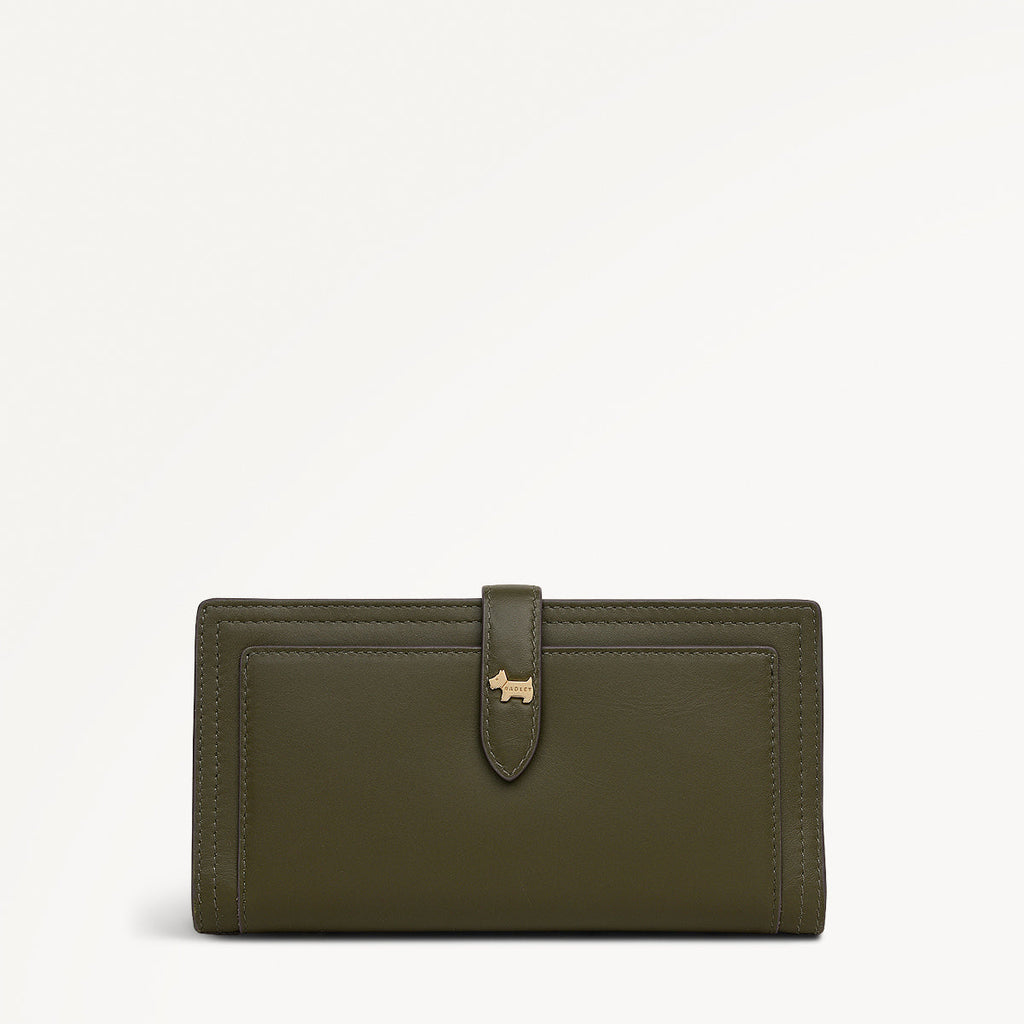 Willis Street Leather Large Bifold Wallet in Pine Needle - 112074
