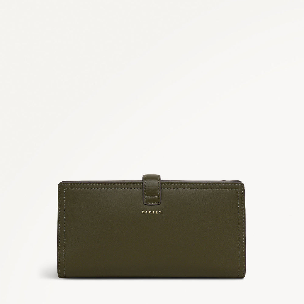 Willis Street Leather Large Bifold Wallet in Pine Needle - 112074
