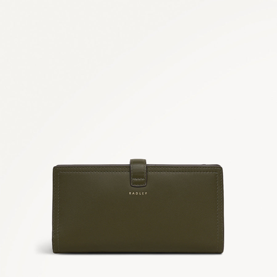 Willis Street Leather Large Bifold Wallet in Pine Needle - 112074