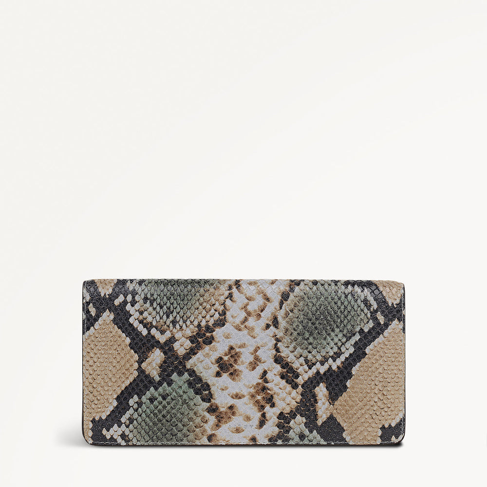 Coin Street - Faux Snake Large Bifold Purse - RSE14901