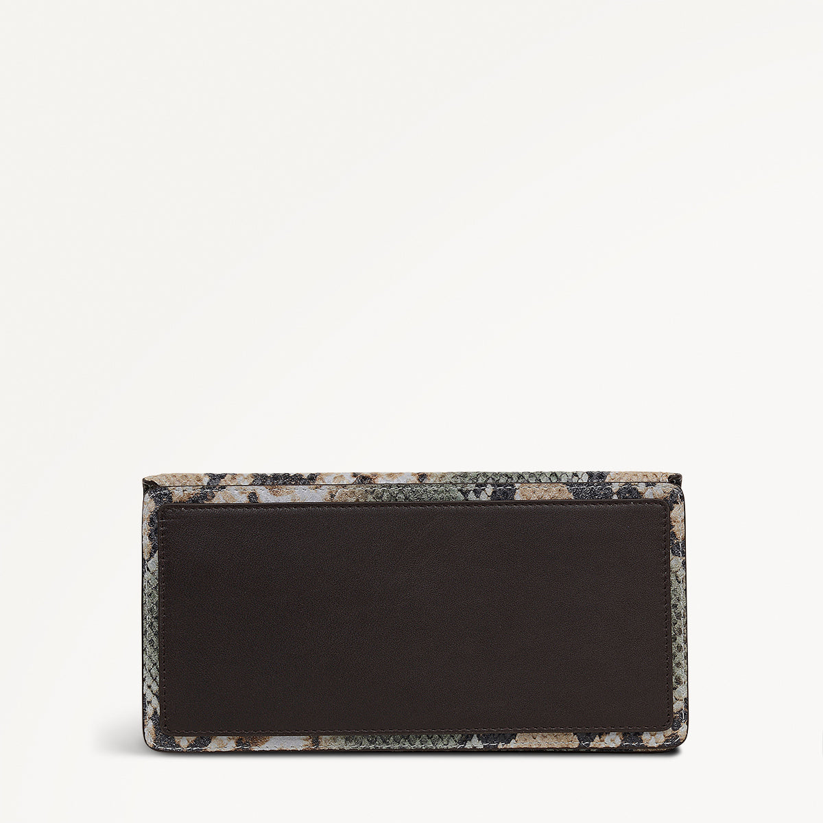 Coin Street Leather Large Bifold Wallet in Pine Needle - 112093