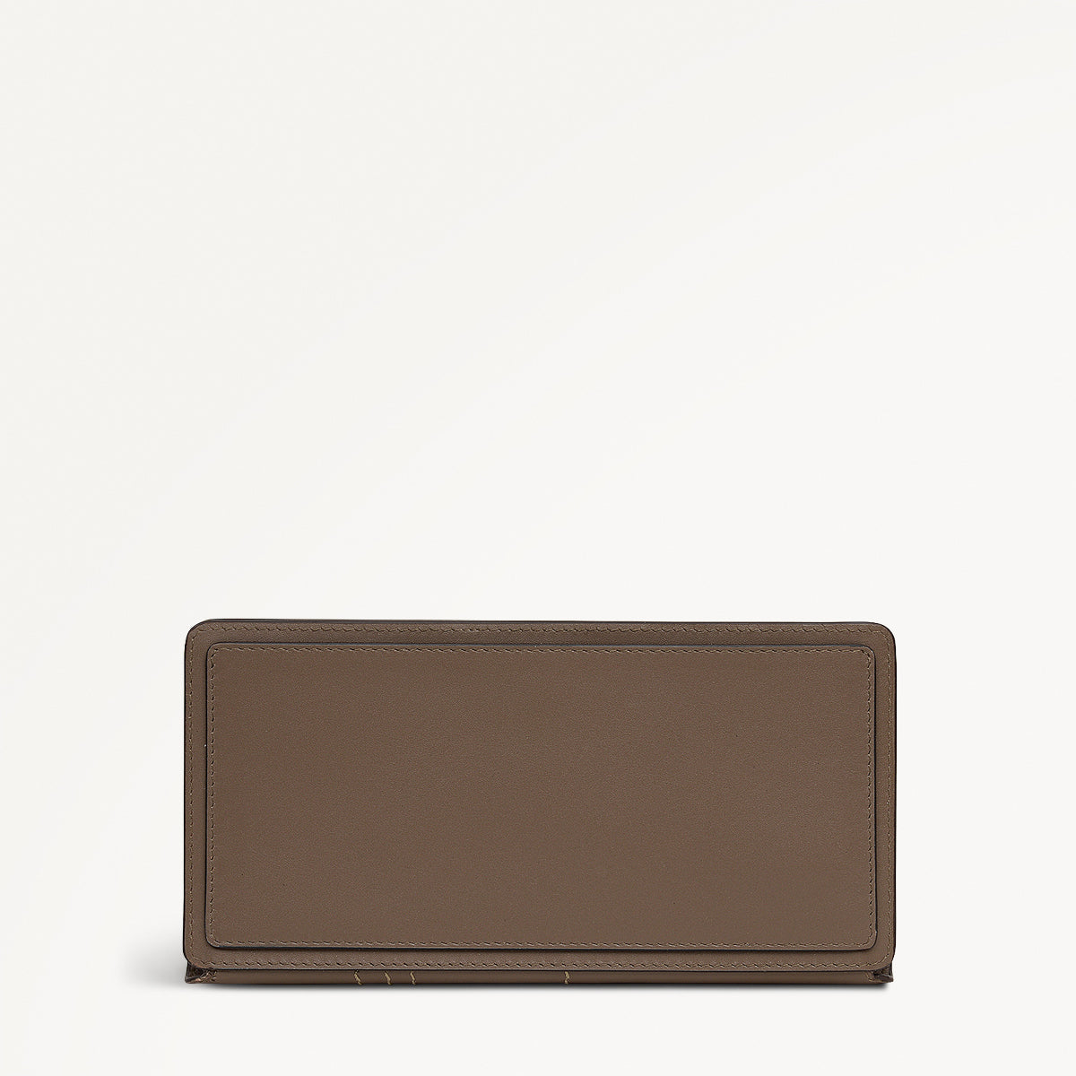 Coin Street Leather Large Bifold Wallet in Coffee - 112102