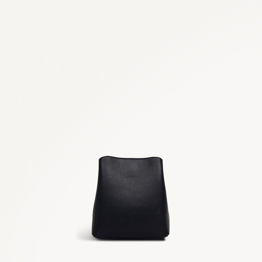 Dukes Place Leather Small Compartment Cross Body Bag in Black - 112134