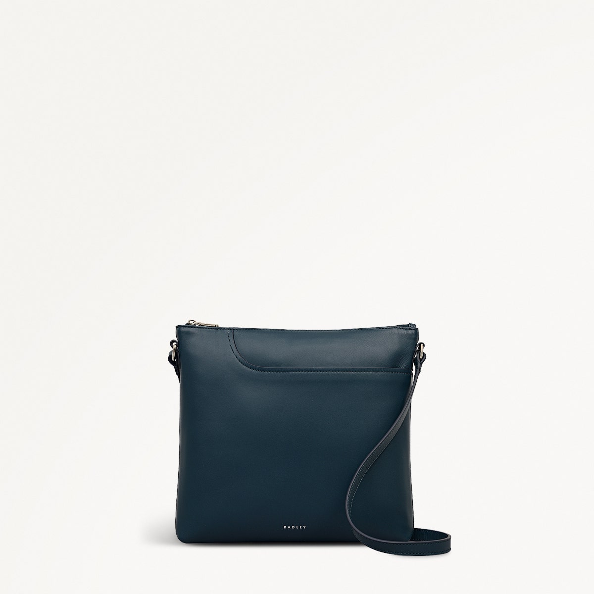 Pockets Large Ziptop North-South Cross Body Bag - RHE30902