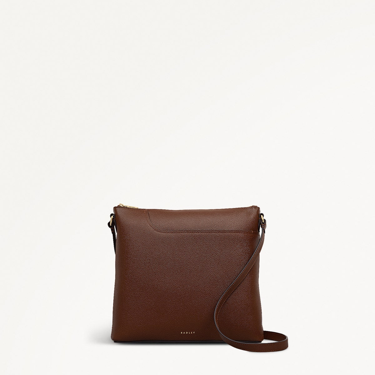 Pockets - Texture Large Ziptop North-South Cross Body Bag - RHE31202