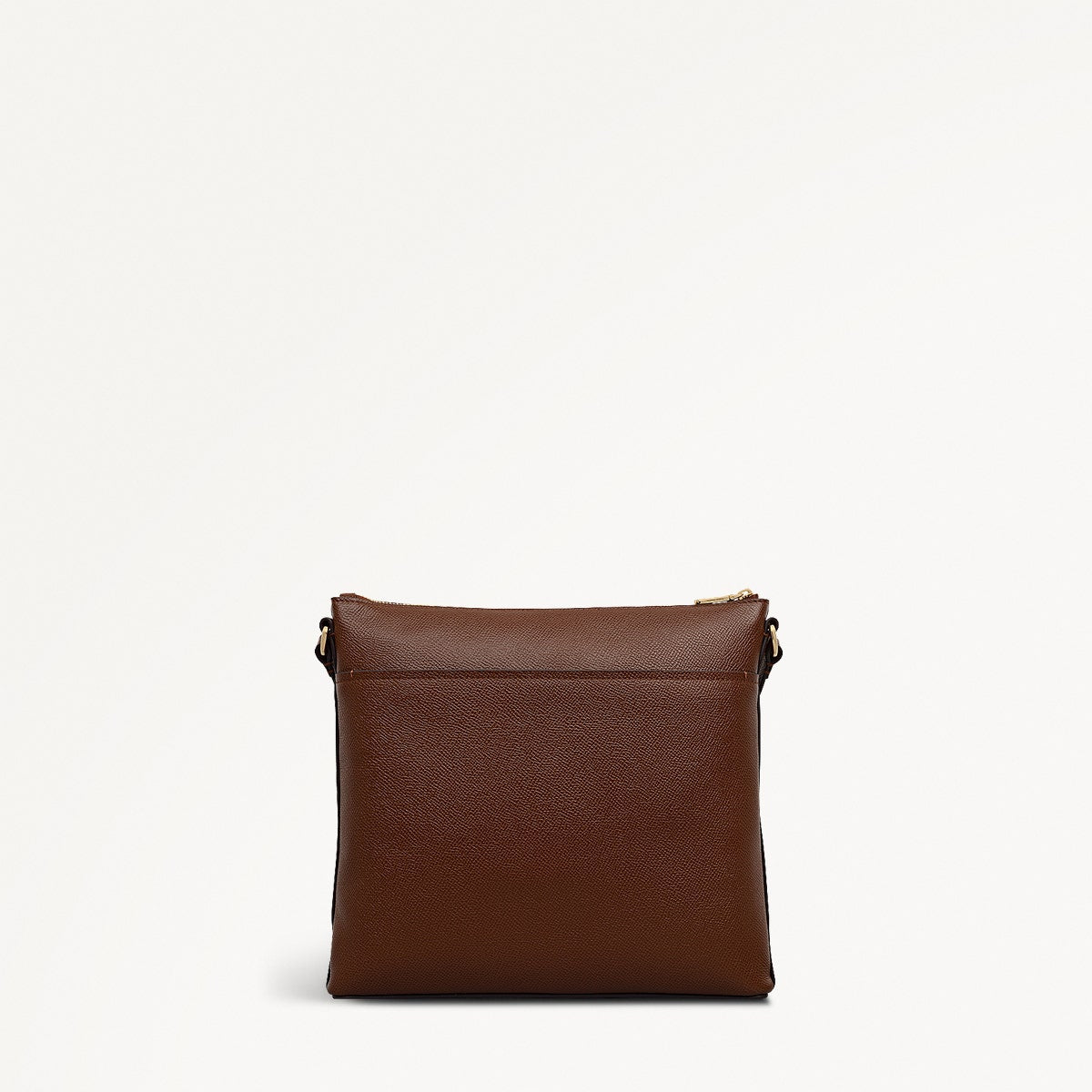 Chocolate Large Ziptop North-South Cross Body Bag | Pockets AW25