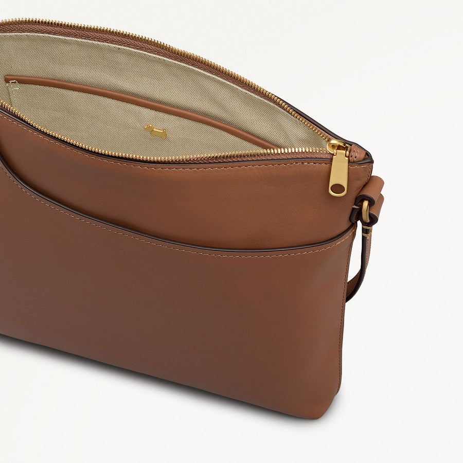 Pockets Large Ziptop Ns Cross Body Saddle - 112155