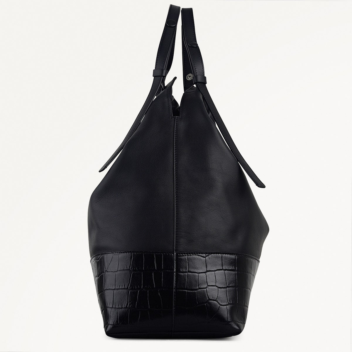 Black Large Drawstring Shoulder Bag | The Portobello AW25 | Radley