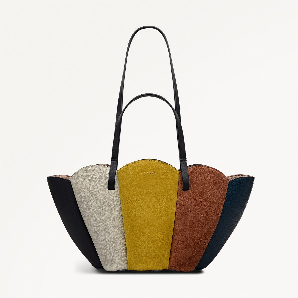 Lily Leather Small Open Top Grab Bag